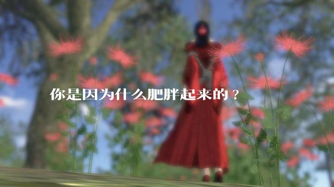 你是因为什么肥胖起来的?