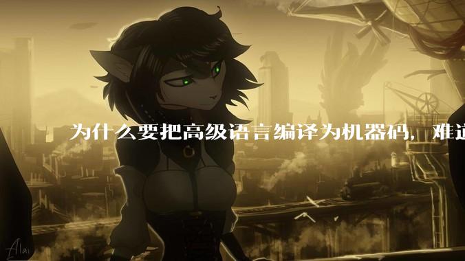 为什么要把高级语言编译为机器码，难道不能直接用高级语言制造CPU吗?