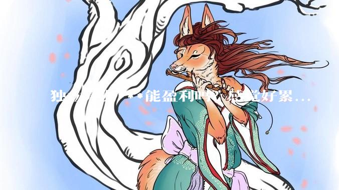 独立开发***能盈利吗？感觉好累...