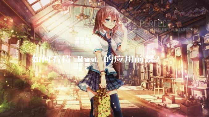 如何看待 Rust 的应用前景？