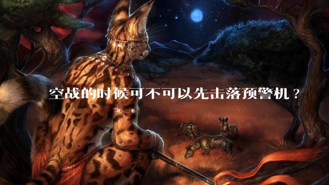 空战的时候可不可以先击落预警机?