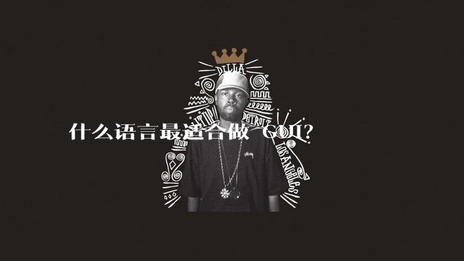 什么语言最适合做 GUI？